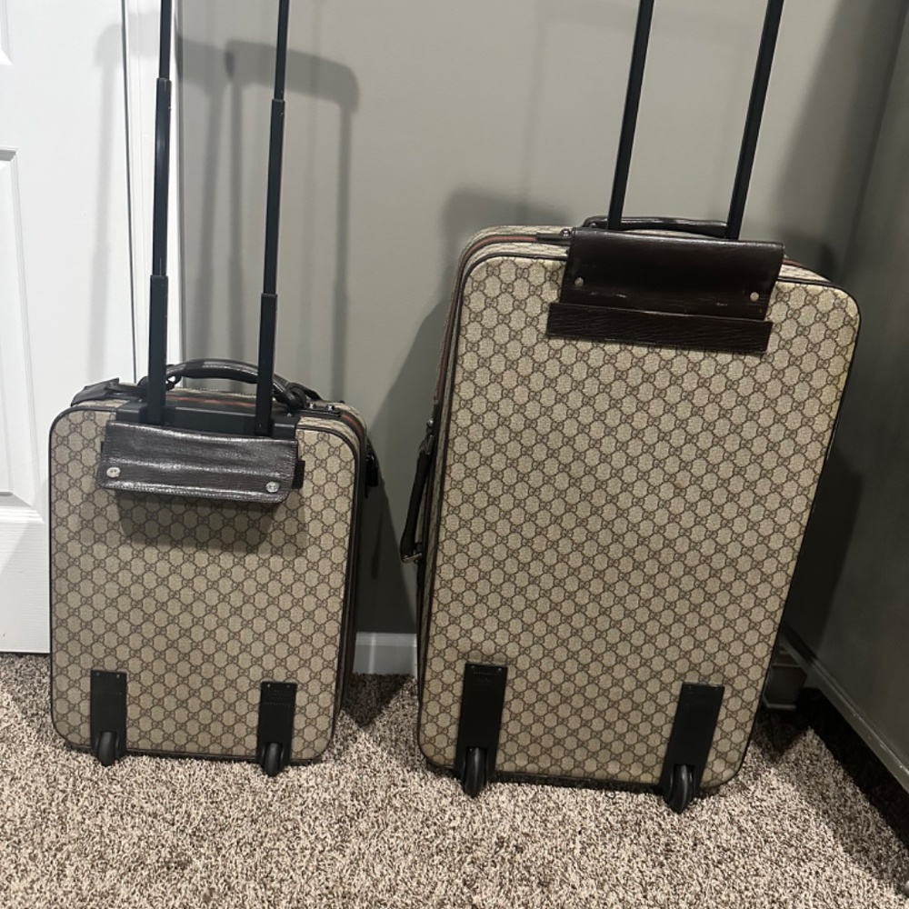 Vintage Gucci Luggage Set - Picture 3 of 12